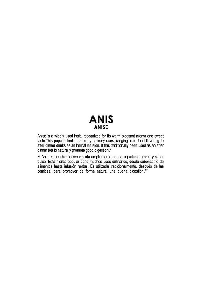 Hanan Peruvian Secrets Anis Herbal Tea | 100% Natural Anise | 1.41oz / 40g - Image 4
